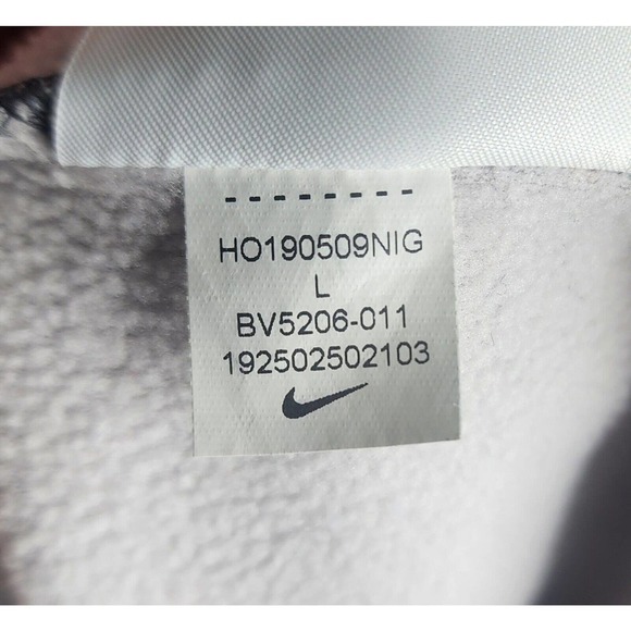 Nike Therma Funnel Neck Sweater Pullover Gray Women's Size L BV5206-011 - Picture 9 of 9